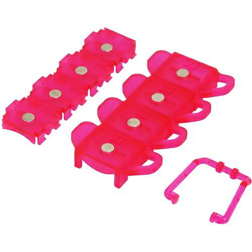 SK 新潟精機 コンベックス関連品 スパイラルメジャー用スライダー ピンク (1個) 品番：SMT-SPI