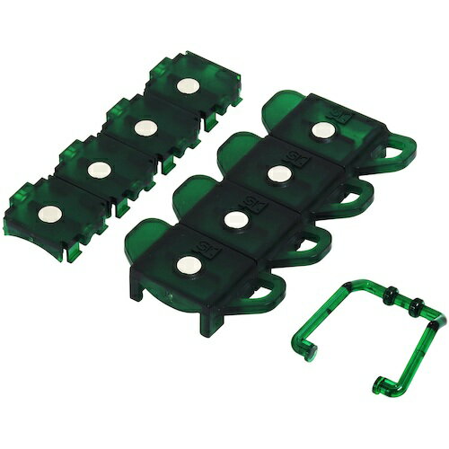 SK 新潟精機 コンベックス関連品 スパイラルメジャー用スライダー グリーン (1個) 品番：SMT-SGR