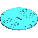デルテック 埋設管標示システム用IDプレート (1箱) 品番:950910