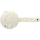 HIーLEAD JIS10K 配管テスト用仕切板 20A (1枚) 品番:SPB-10K-020A-SUS