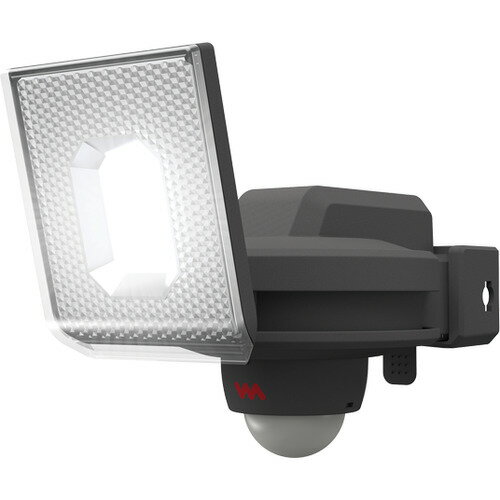 ムサシ 防犯用センサーライト 7.5W×1灯スライド型 LEDセンサーライト (1台) 品番：LED-AC1007