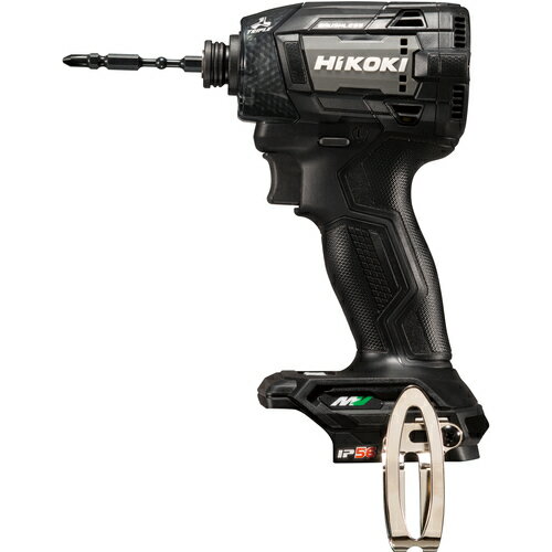ハイコーキ HiKOKI コードレスインパクトドライバ WH36DD 形 ストロングブラック 本体のみ (1台) 品番..