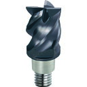 三菱 4枚刃難削材加工用 超硬制振スクエアヘッド12mm (コート品) EP7020 (1個) 品番:IMX10S4HV12012 EP7020