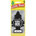 リトルツリーズ LT エアーフレッシュナー 1P - Black Ice(ブラックアイス) (1枚) 品番:LT007