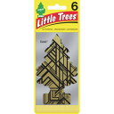 リトルツリーズ LT エアーフレッシュナー 6P - Gold(ゴールド) (1Pk) 品番:LT655