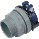 川西水道機器 SKカワニシ 塩ビ管用継手 SKXおねじ付ソケット V100 (1個) 品番:SKX-OS-V100