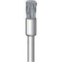 ナカニシ ダイヤ入りナイロンブラシ エンド型 φ5×8×軸φ2.34 線φ0.25 #400 (1Pk) 品番:51043