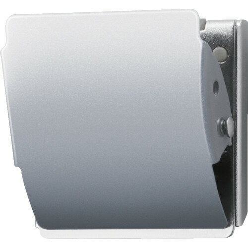 PLUS プラス 80404）マグネットクリップ CP-047MCR L シルバー (1個) 品番：CP-047MCR L SV