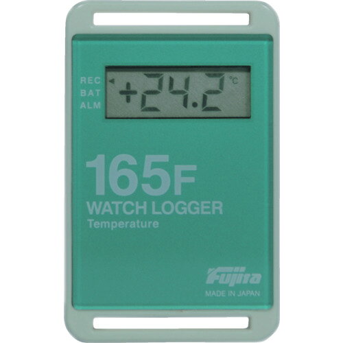 藤田電機製作所 Fujita 表示付温度データロガー（ミニタイプ・G） (1台) 品番：KT-165F-G
