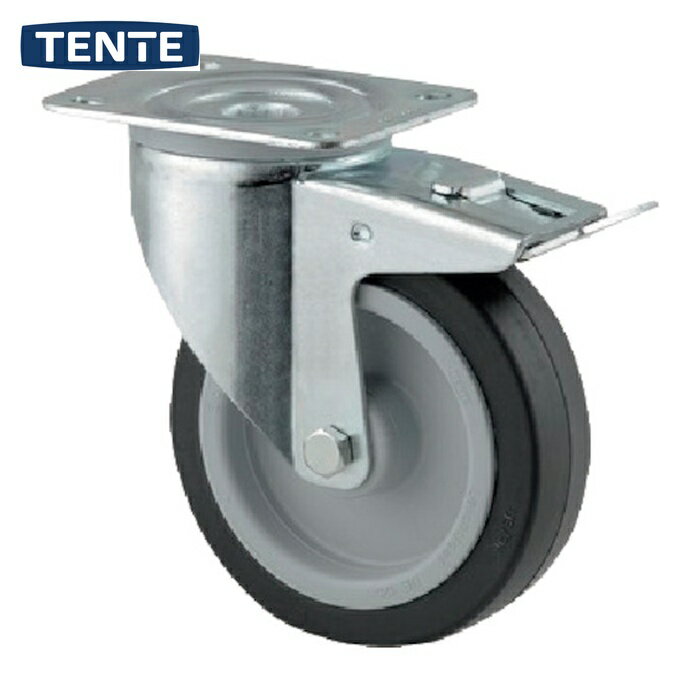 i納期や在庫状況をお問合せの際は下記の商品コードをお伝えください商品コードts_2557504特長旋回部にはダブルボールレースベアリングを採用しており動き出しがスムーズな上、耐久性にも優れております。用途商品スペック仕様・規格許容荷重(daN)：245許容荷重(kgf)：250車輪径D(mm)：125車輪幅(mm)：40取付高H(mm)：155取付座A(mm)：105取付座B(mm)：85取付ピッチX(mm)：80/77取付ピッチY(mm)：60取付穴径P(mm)：9タイプ：自在式（トータルロック付）プレート式自在式(トータルロック付)材質／仕上金具：スチール金具表面処理：光沢亜鉛メッキ車輪：ゴム※画像は代表画像です。色・仕様は型番により異なります。テンテキャスター プレート式ゴムキャスター を見るその他 プレート式ゴムキャスター を見る関連キーワード：テンテキャスター / プレート式ゴムキャスター / SC0722
