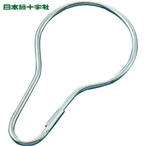 日本緑十字 アイボルト ダルマカン 金具01 68×40mm 線径2.3mmΦ 10個組 スチール製 (1組) 品番：137010