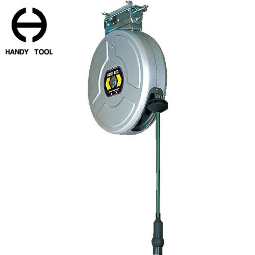 日平 NIPPEI ニッペイ 大型タフティーエアーリール 耐火花＆長尺ホースタイプ 13M (1台) 品番：HAN-413T