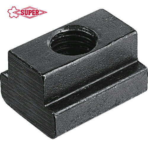 【6/22 20:00〜6/27 01:59迄 ポイント2倍 お買い物マラソン】 スーパーツール(SUPERTOOL) Tスロットナット(M12、T溝16) (1個) 品番：FTS-1216