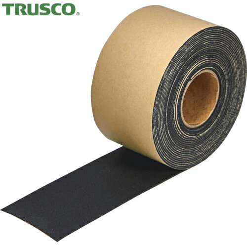 トラスコ TRUSCO ゴム製すべり止めテープ 50mm×5m巻 (1巻) 品番：G10-505