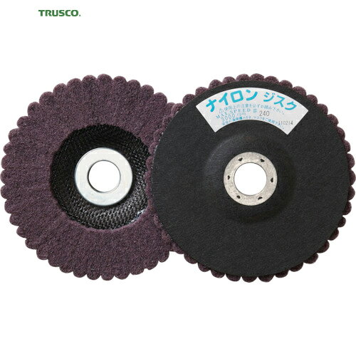 トラスコ TRUSCO ナイロンディスク Φ150X15X22 （5個入） 240＃ (1箱) 品番：GPN150 240
