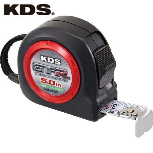 ムラテックKDS スケール メジャー コンベックス 剛立 幅25mm 長さ5mまさめ 厚爪 (1個) 品番:GTR-2550S