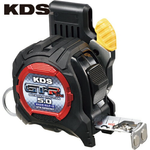 ムラテックKDS スケール メジャー コンベックス 剛立G 幅25mm 長さ5mマグ厚爪ホルダー付 (1個) 品番:GTR-G2550MZ