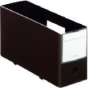 PLUS プラス 76002)PPボックスファイル+ハーフサイズ BR (1個) 品番:FL-125BF-H BR