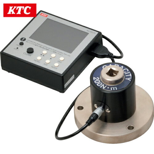 KTC(京都機械工具) トルク検査機 デジタルトルクチェッカー トルク調整範囲2〜200N・m 差込角12.7mm (1台) 品番：GECH200-04