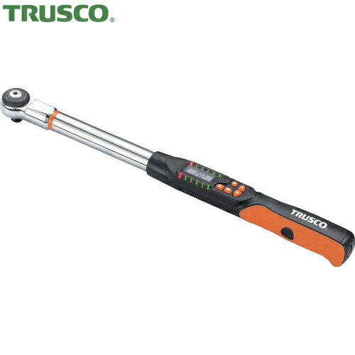 TRUSCO(トラスコ) ヘッド交換式ラチェットデジタルトルクレンチ 差込角12.7mm 40〜200Nm (1個) 品番：HDT4-200C