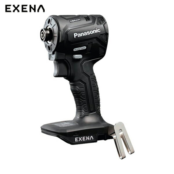 パナソニック EXENA 充電インパクトドライバー 本体のみ 黒 (1台) 品番：EZ1PD1X-B