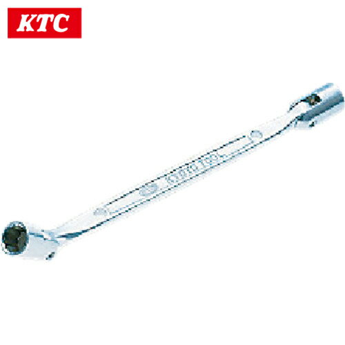 KTC 京都機械工具 プロ用 フレックスヘッドソケット（十二角）17×19mm (1丁) 品番：FBH1-17X19