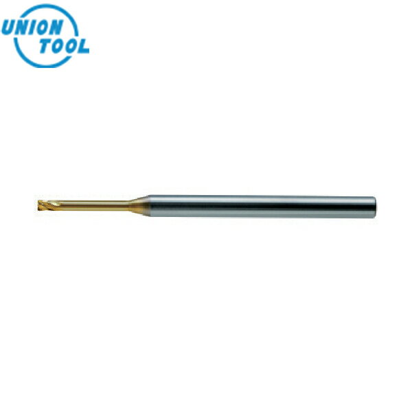 ユニオンツール 超硬エンドミルHLRS 4枚刃ロングネックラジアス φ4×R0.2×有効長32 (1本) 品番：HLRS4040-02-320