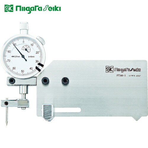 SK 新潟精機 溶接ゲージ（アンダーカット測定専用） 測定範囲0〜2mm (1個) 品番：FDW-1