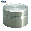 【6/22 20:00~6/27 01:59迄 ポイント2倍 お買い物マラソン】 新光電子 VIBRA F2DS-2K:円盤分銅 2kg F2級(非磁性ステンレス) (1個) 品番:F2DS-2K