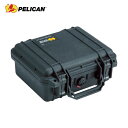 ペリカン PELICAN ツールケース スモールケース 1200 黒 270×246×124 (1個) 品番:1200-000-110