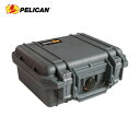 ペリカン PELICAN ツールケース スモールケース 1200 黒(フォームなし) 270×246×124 (1個) 品番:1200-001-110