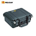 ペリカン PELICAN ツールケース スモールケース 1400 黒 340×295×152 (1個) 品番:1400-000-110