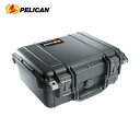 ペリカン PELICAN ツールケース スモールケース 1400 黒(フォームなし) 340×295×152 (1個) 品番:1400-001-110