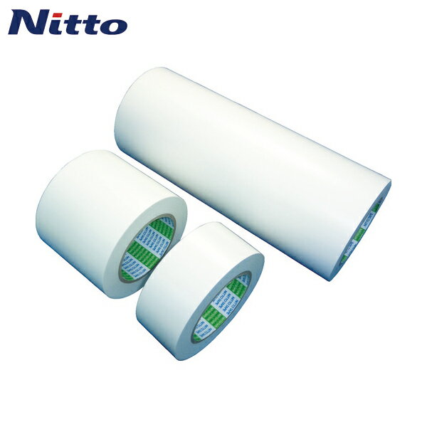 日東電工 金属板用表面保護フィルム SPV−202R 0.12mm×100mm×50m ホワイト (1巻) 品番:202-100