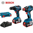 BOSCH ボッシュ コンボキット 2in1インパクト+ドライバードリル (1台) 品番:GDX18V200GSRN