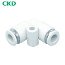 CKD ニュージョイント エルボタイプ 適合チューブ外径：10mm (1個) 品番：GWL10-0