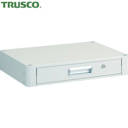 トラスコ ファルコンワゴン 浅型1段引出 750X500 W色 (1台) FAW-75Z-W