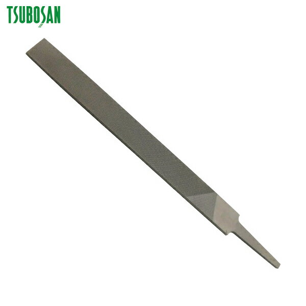 ツボサン 鉄工ヤスリ 300mm 平 細目 (1本) 品番：HI300-03