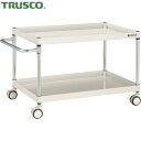 TRUSCO(トラスコ) ファルコンワゴン 900×600 ウレタン双輪車 ホワイト (1台) 品番：FAW-692D-W