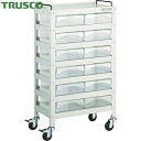 トラスコ TRUSCO ツールワゴン ファイルラビット 540X330XH970 A4深引出X12 (1台) 品番:FRB-957D12