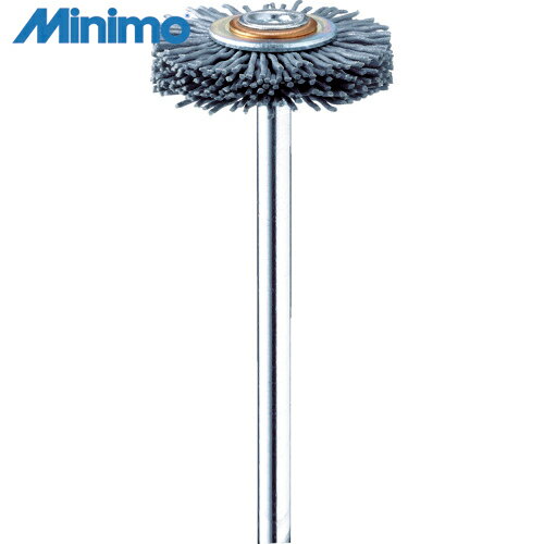 ミニモ Minimo C砥粒入りナイロンブラシ ホイール＃240 Φ40 (1Pk) 品番：FC2703