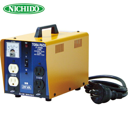ư NICHIDO ˥塼ȥѥå߰Ѵ 2KVA ή20A (1) ֡F-200D
