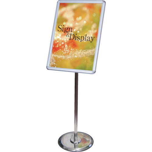 常磐精工 TOKISEI フリーアングルパネルスタンド90 ポール A3 297×420 (1台) 品番：FAPAS90-A3