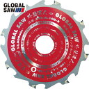 モトユキ グローバルソー 窯業サイディングボード用チップソー 外壁達人 (1枚) 品番：GTS-A-125-8