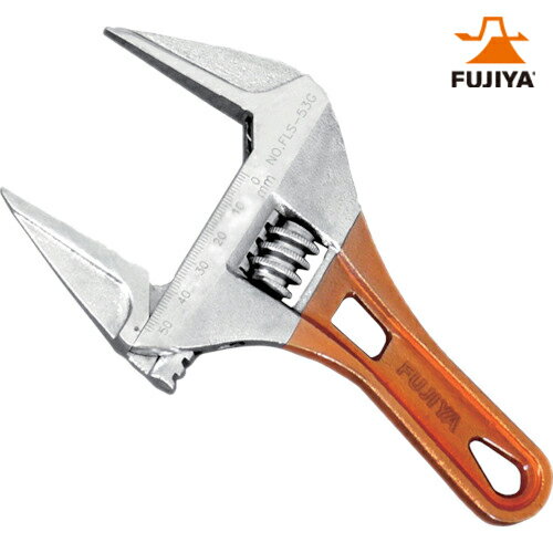 フジ矢 FUJIYA プロ用 ライトショートモンキー 最大口開き53mm (1丁) 品番：FLS-53G-F