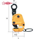SUPERTOOL スーパーツール 横吊クランプ 自在型ロックハンドル式 細目仕様 基本使用荷重0.5t (1台) 品番:GVC0.5EN