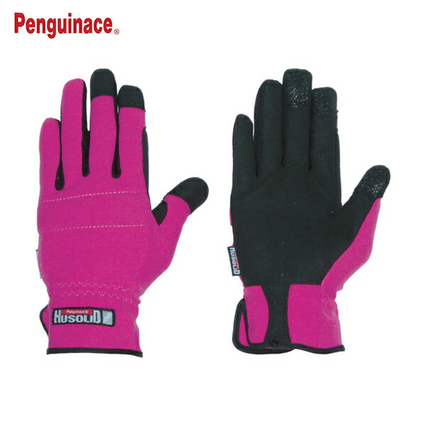 ペンギンエース 人工皮革手袋 ヒューソリッド H-4 M (1双) 品番：H-4-M