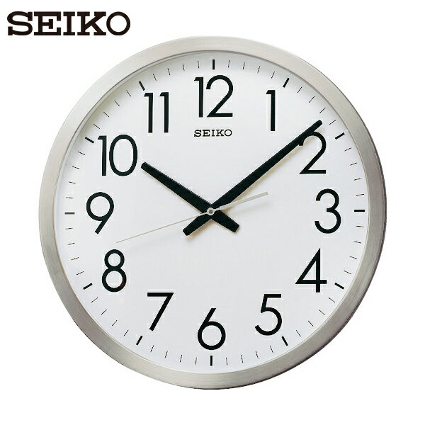 SEIKO(セイコー) クオーツ掛時計 オフィスクロック 直径350×34 金属枠 (1個) 品番：KH409S