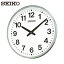 SEIKO(セイコー) クオーツ掛時計 大型屋外防雨型オフィスクロック 直径450×78 金属枠 (1個) 品番：KH411S