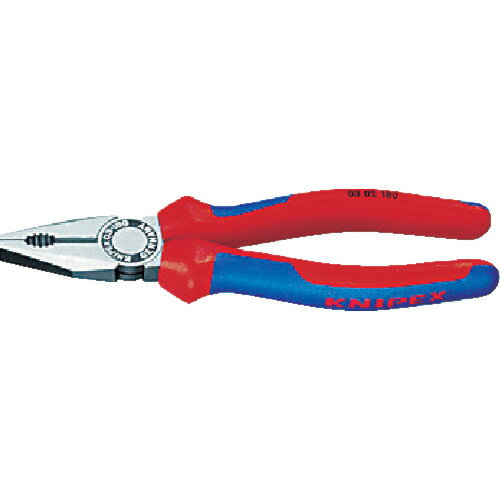 KNIPEX クニペックス ペンチ コンフォートハンドル 180mm (1丁) 品番：0302-180